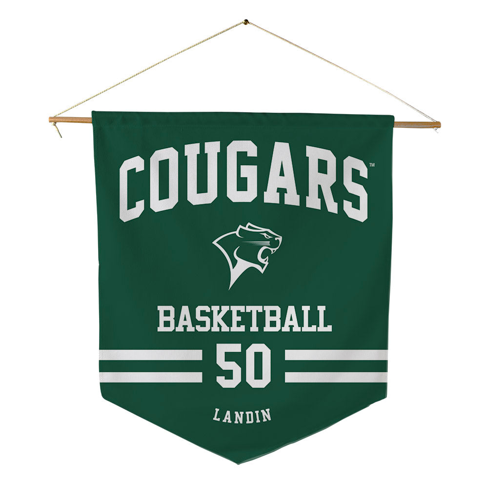Chicago State - NCAA Women's Basketball : Leya Landin - Pennant - 18" x 21"-0