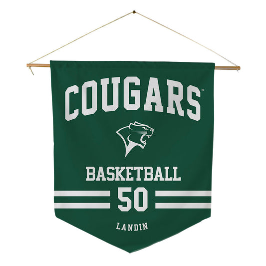 Chicago State - NCAA Women's Basketball : Leya Landin - Pennant - 18" x 21"-0