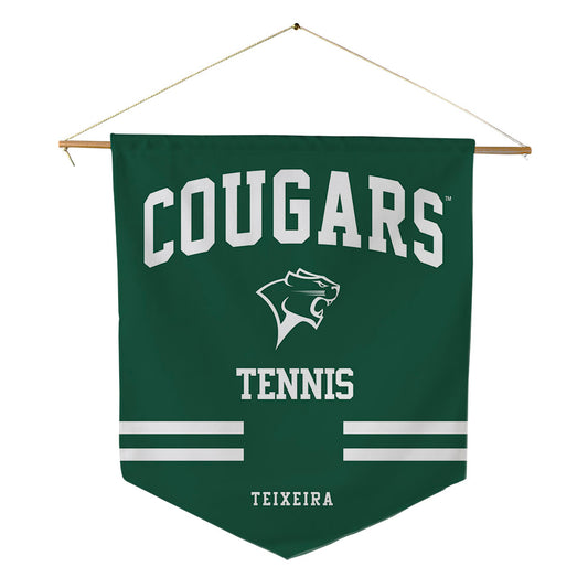 Chicago State - NCAA Men's Tennis : Joao Teixeira - Pennant - 18" x 21"-0