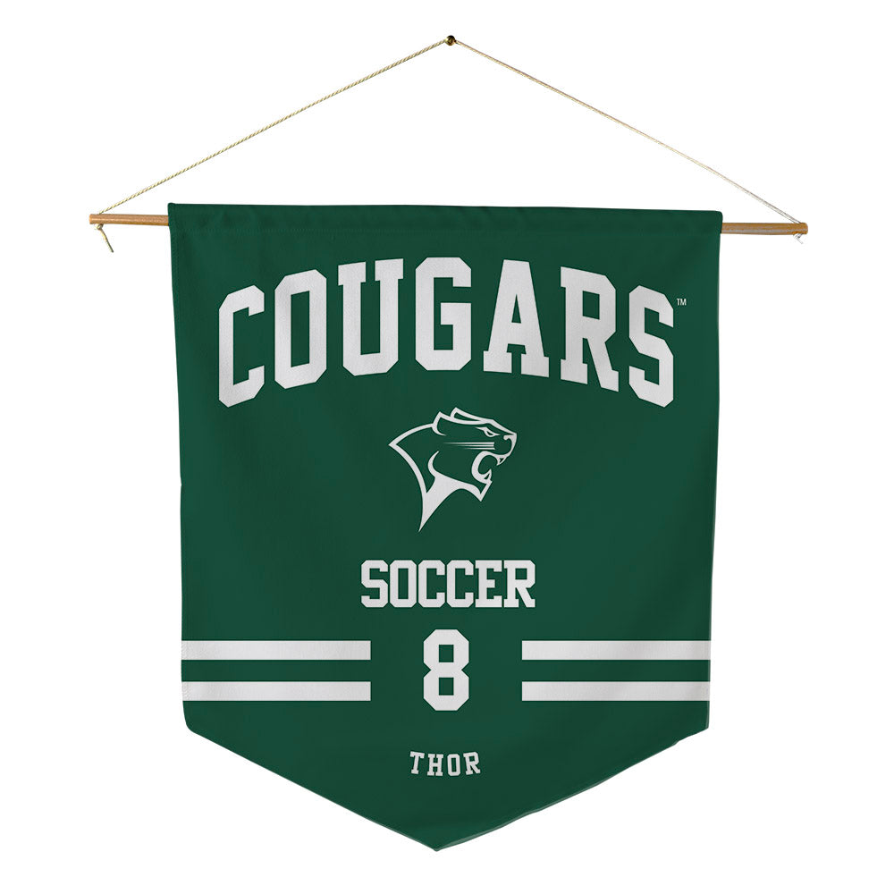 Chicago State - NCAA Women's Soccer : Saige Thor - Pennant - 18" x 21"-0