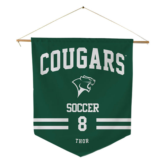 Chicago State - NCAA Women's Soccer : Saige Thor - Pennant - 18" x 21"-0