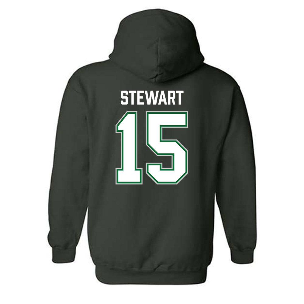 ENMU - NCAA Football : Jarius Stewart - Classic Shersey Hooded Sweatshirt-1
