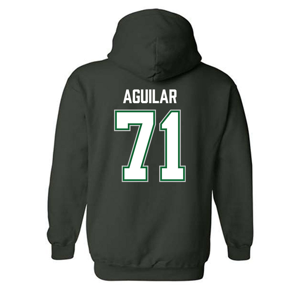 ENMU - NCAA Football : Estevan Aguilar - Classic Shersey Hooded Sweatshirt-1