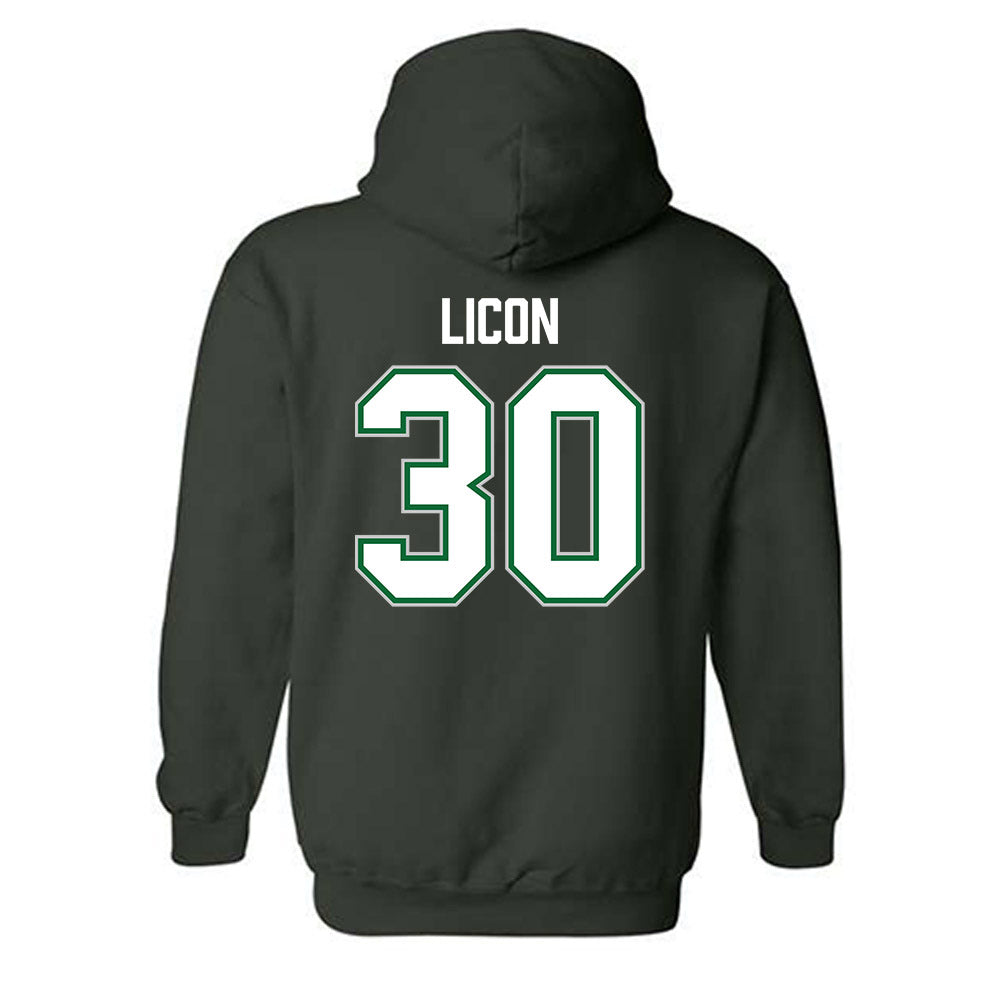 ENMU - NCAA Men's Basketball : Jesus Licon - Classic Shersey Hooded Sweatshirt-1