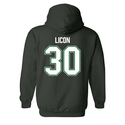 ENMU - NCAA Men's Basketball : Jesus Licon - Classic Shersey Hooded Sweatshirt-1