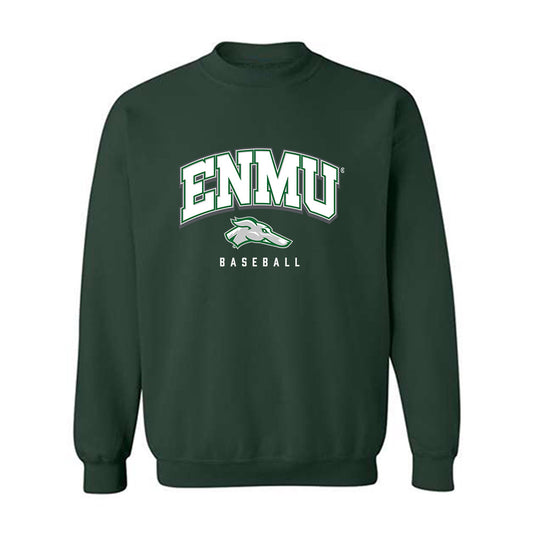 ENMU - NCAA Baseball : Isaiah Figueroa - Classic Shersey Crewneck Sweatshirt-0