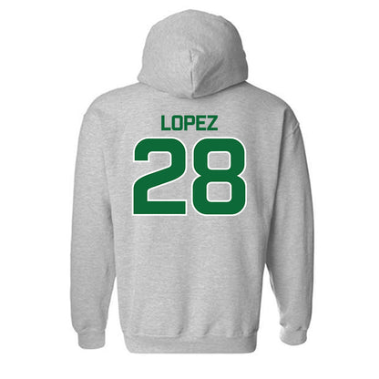 ENMU - NCAA Softball : Giazza Lopez - Classic Shersey Hooded Sweatshirt-1
