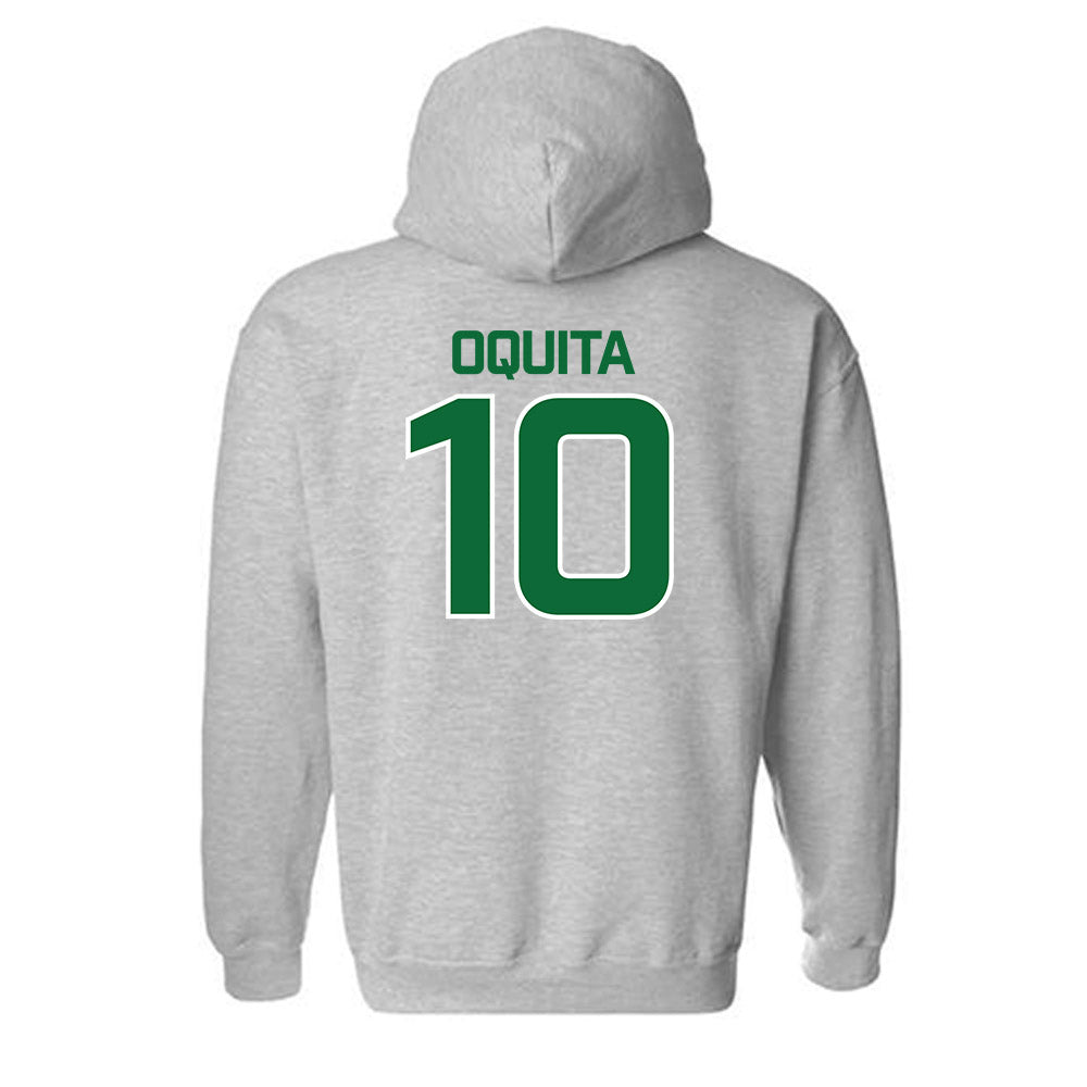 ENMU - NCAA Softball : Ana Oquita - Classic Shersey Hooded Sweatshirt-1