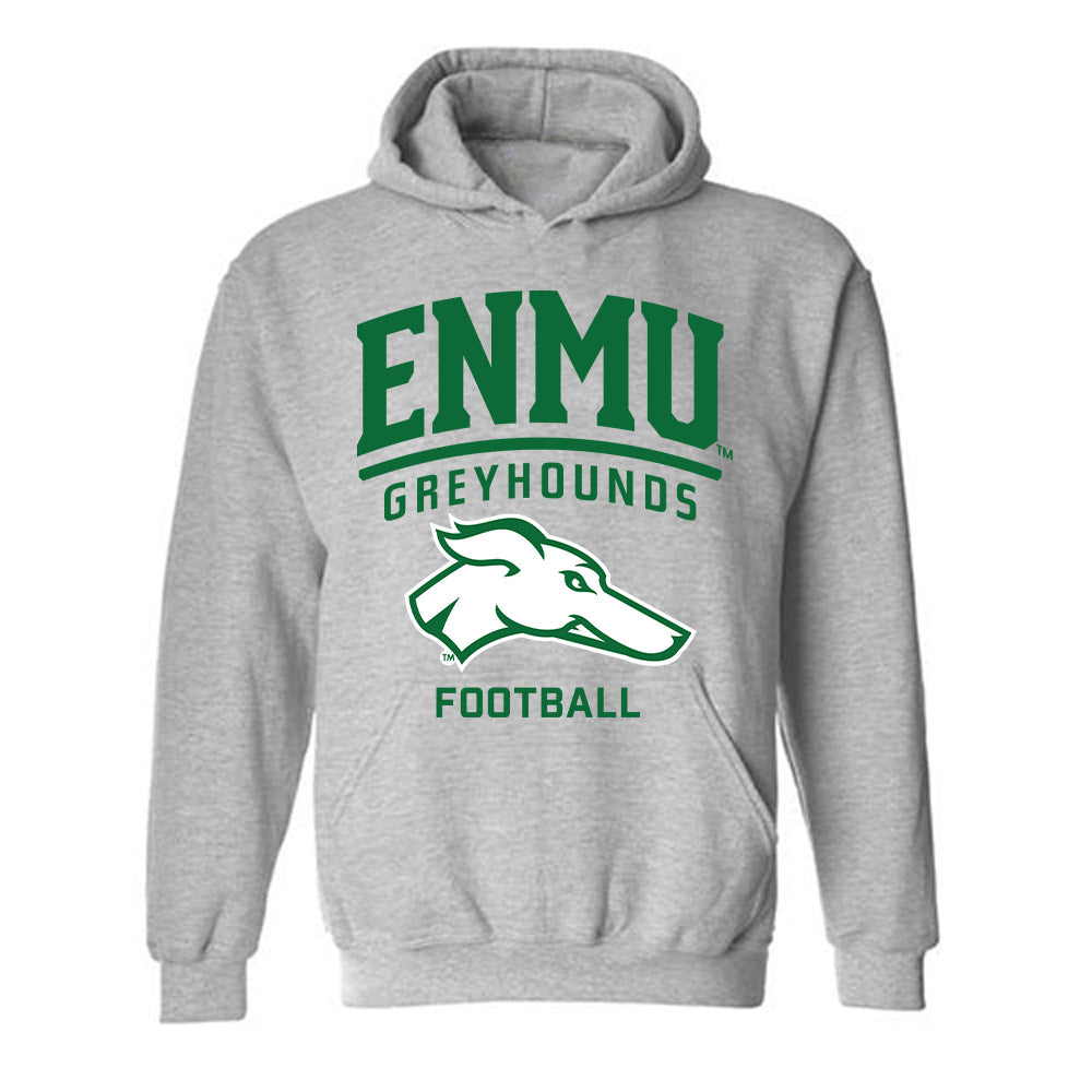 ENMU - NCAA Football : Estevan Aguilar - Classic Shersey Hooded Sweatshirt-0