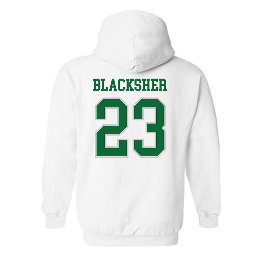 ENMU - NCAA Men's Soccer : Yaseen Blacksher - Classic Shersey Hooded Sweatshirt-1