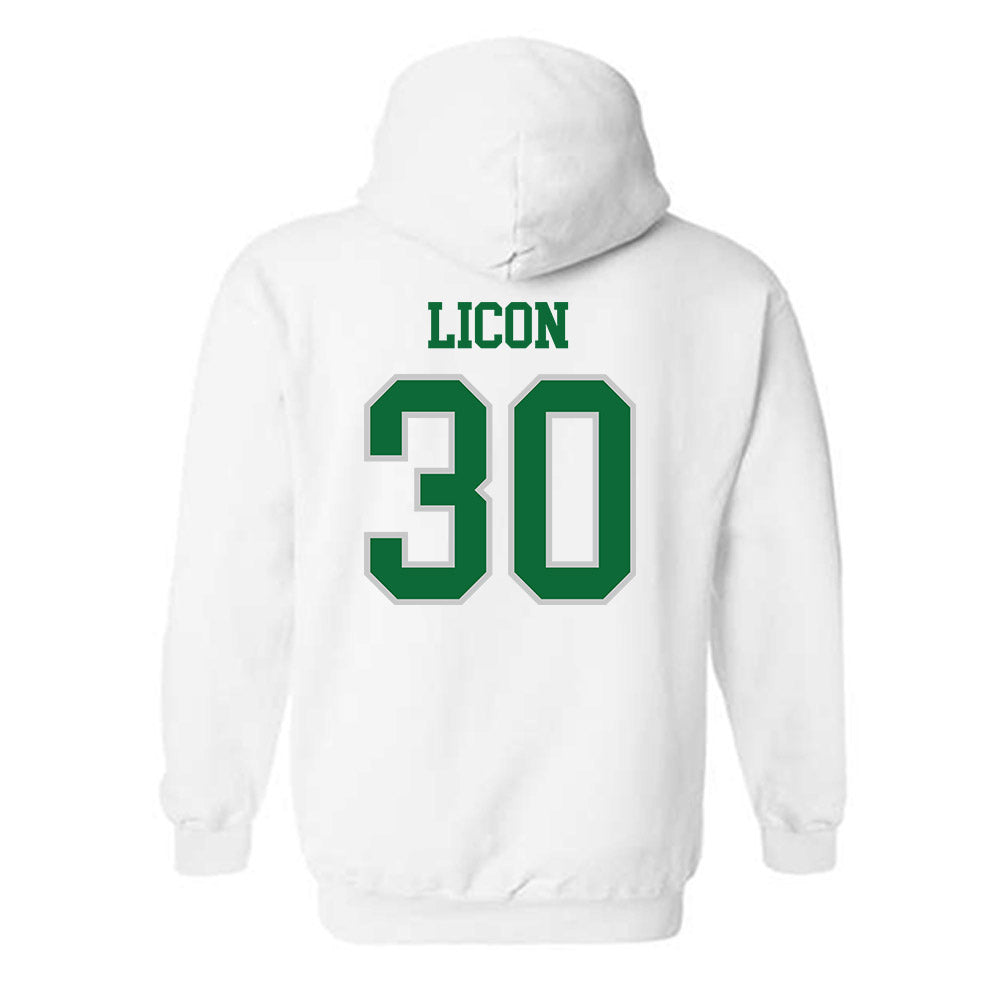 ENMU - NCAA Men's Basketball : Jesus Licon - Classic Shersey Hooded Sweatshirt-1
