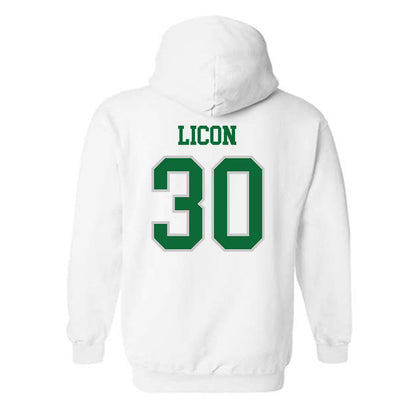 ENMU - NCAA Men's Basketball : Jesus Licon - Classic Shersey Hooded Sweatshirt-1