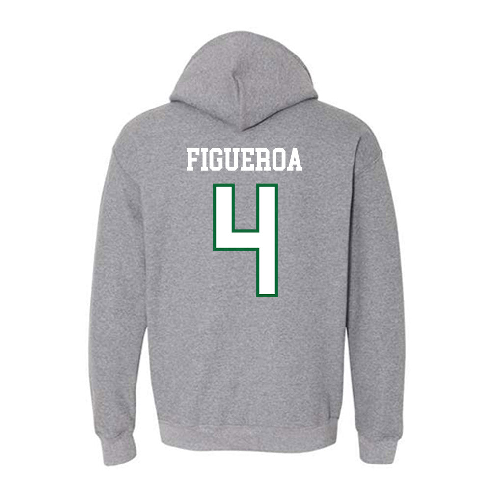 ENMU - NCAA Baseball : Isaiah Figueroa - Classic Shersey Hooded Sweatshirt-1