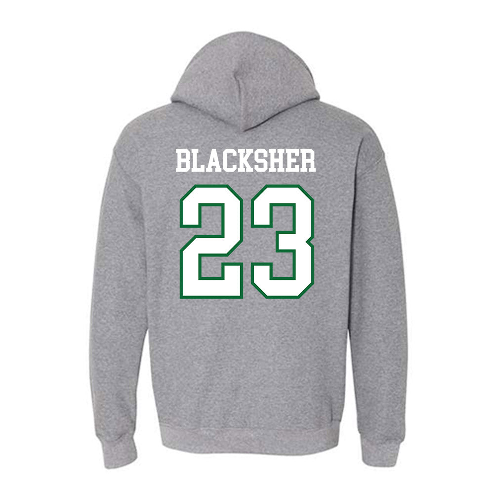 ENMU - NCAA Men's Soccer : Yaseen Blacksher - Classic Shersey Hooded Sweatshirt-1