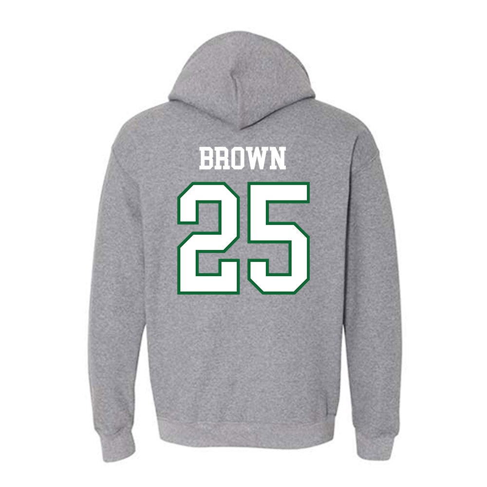 ENMU - NCAA Women's Basketball : Mekhila Brown - Classic Shersey Hooded Sweatshirt-1