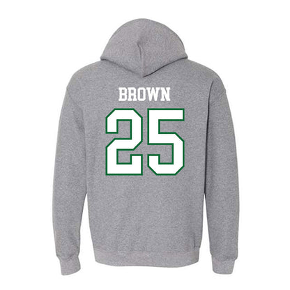 ENMU - NCAA Women's Basketball : Mekhila Brown - Classic Shersey Hooded Sweatshirt-1