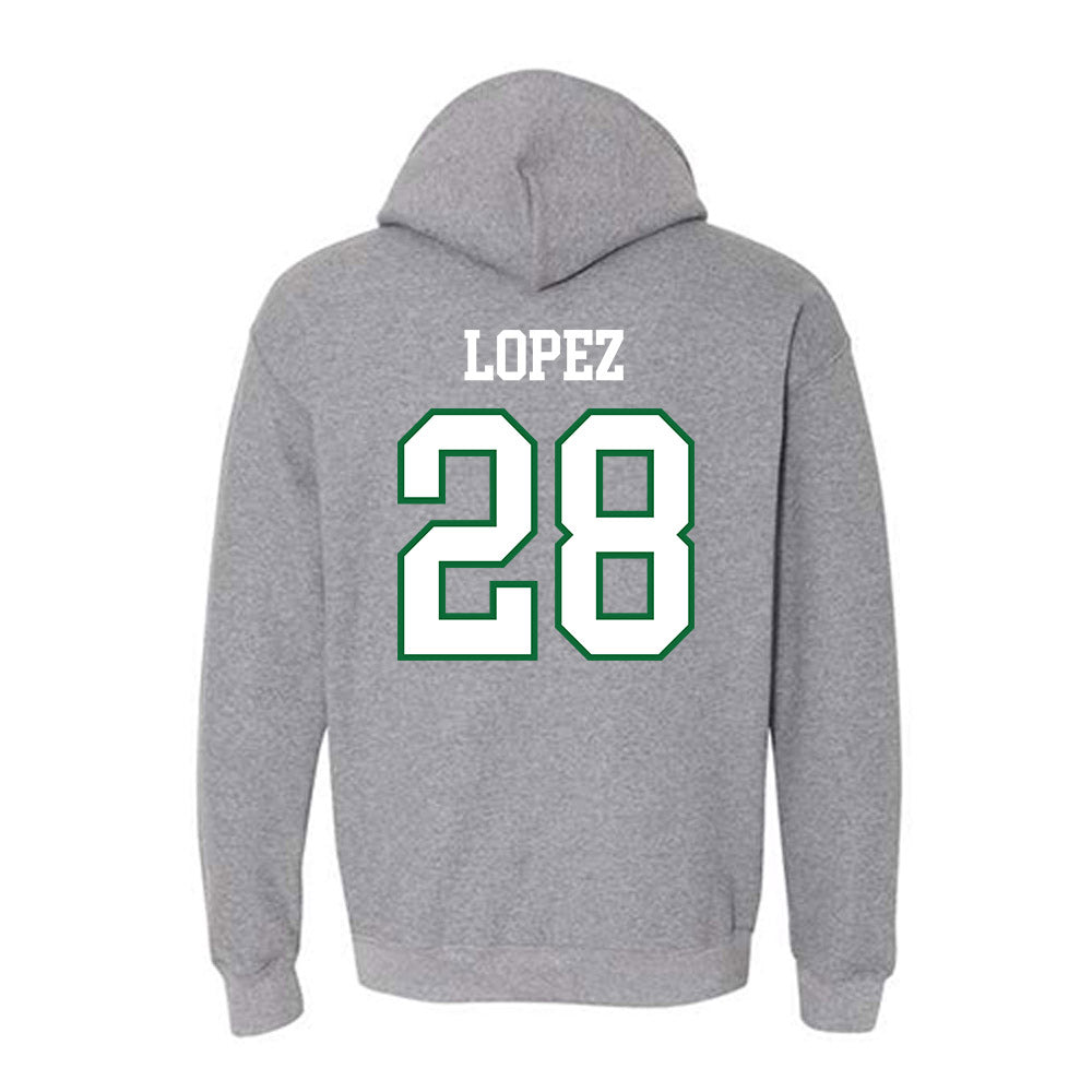 ENMU - NCAA Softball : Giazza Lopez - Classic Shersey Hooded Sweatshirt-1