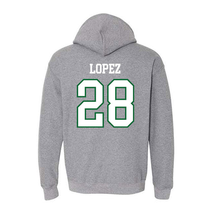ENMU - NCAA Softball : Giazza Lopez - Classic Shersey Hooded Sweatshirt-1