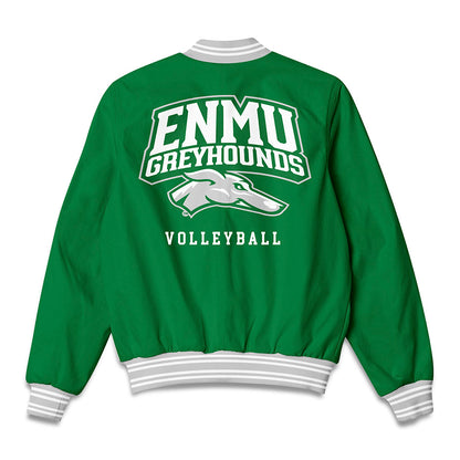 ENMU - NCAA Women's Volleyball : Imahni Brown - Bomber Jacket-1