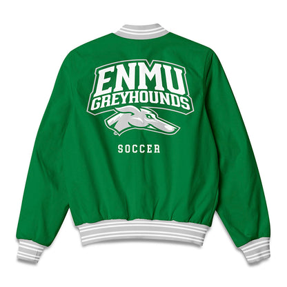 ENMU - NCAA Women's Soccer : Sophia Jeffres - Bomber Jacket-1