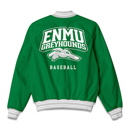 ENMU - NCAA Baseball : Jedadiah Trudeau - Bomber Jacket-1
