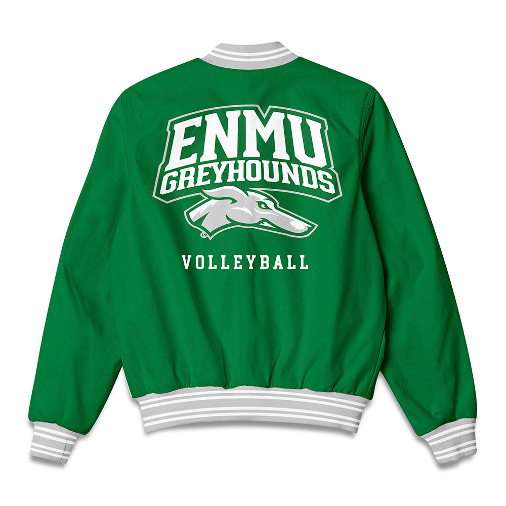 ENMU - NCAA Women's Volleyball : Korah Ives - Bomber Jacket-1