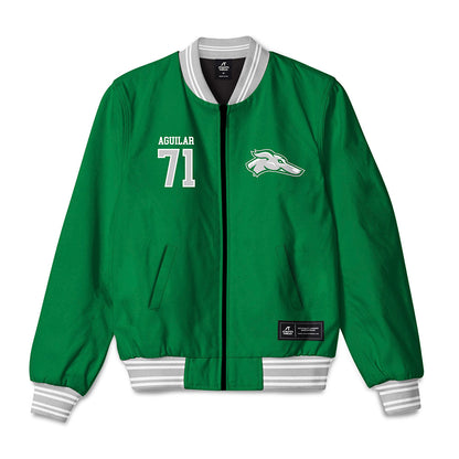 ENMU - NCAA Football : Estevan Aguilar - Bomber Jacket-0