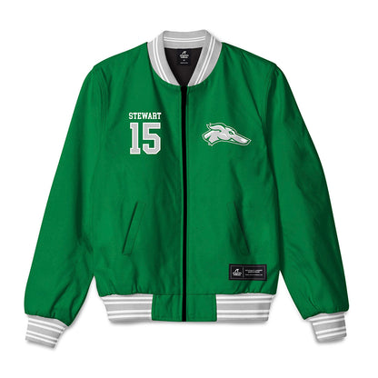 ENMU - NCAA Football : Jarius Stewart - Bomber Jacket-0