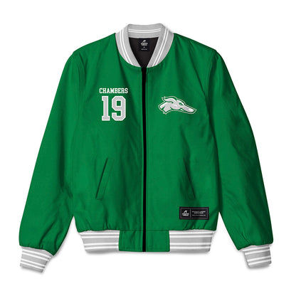ENMU - NCAA Football : Stanton Chambers - Bomber Jacket-0