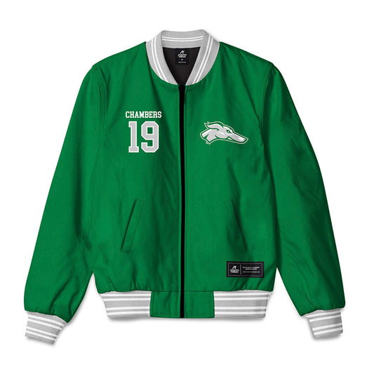 ENMU - NCAA Football : Stanton Chambers - Bomber Jacket-0