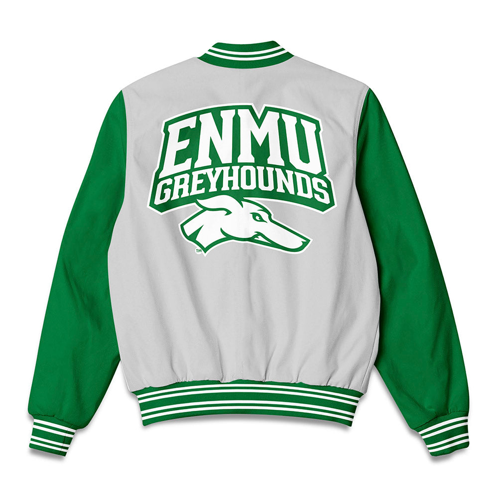 ENMU - NCAA Women's Soccer : Sofia Moore - Bomber Jacket-1