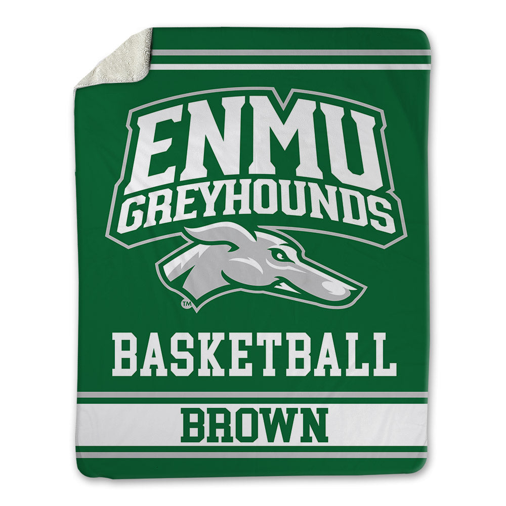 ENMU - NCAA Women's Basketball : Mekhila Brown - Blanket-0