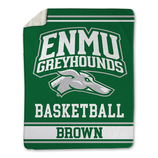 ENMU - NCAA Women's Basketball : Mekhila Brown - Blanket-0