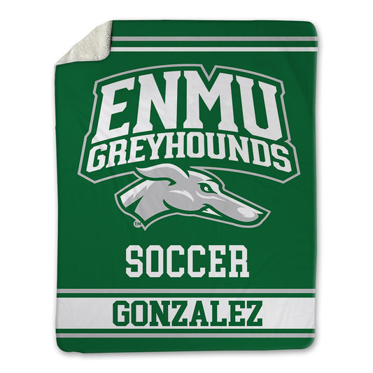 ENMU - NCAA Women's Soccer : Mariana Gonzalez - Blanket-0