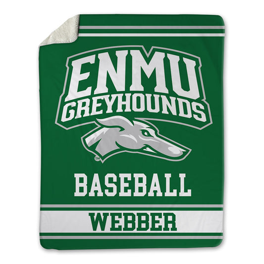 ENMU - NCAA Baseball : Cade Webber - Blanket-0