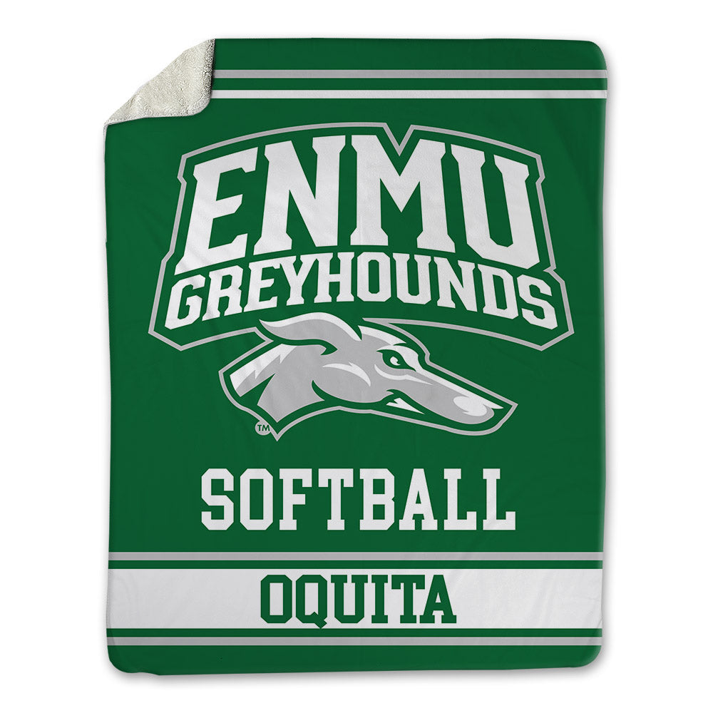 ENMU - NCAA Softball : Ana Oquita - Blanket-0