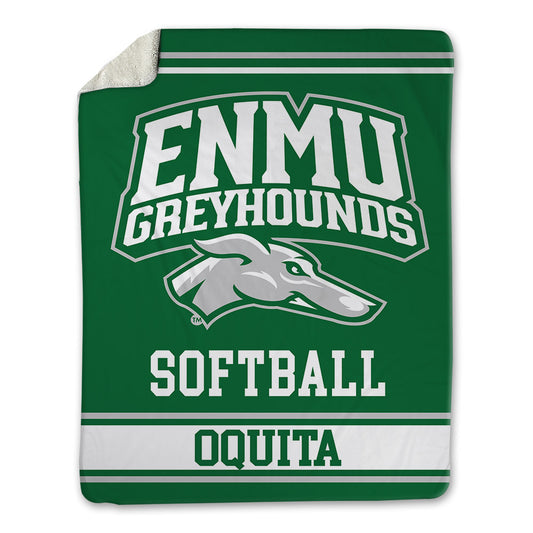 ENMU - NCAA Softball : Ana Oquita - Blanket-0