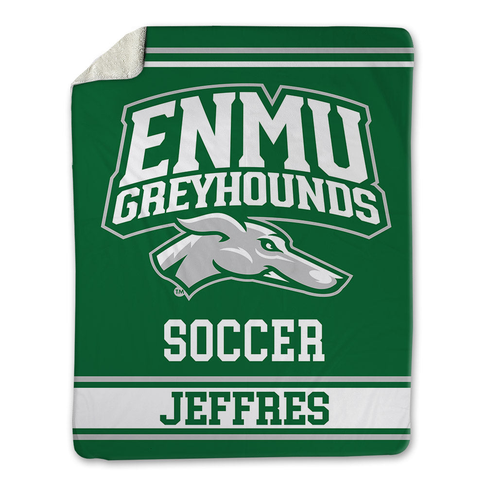 ENMU - NCAA Women's Soccer : Sophia Jeffres - Blanket-0