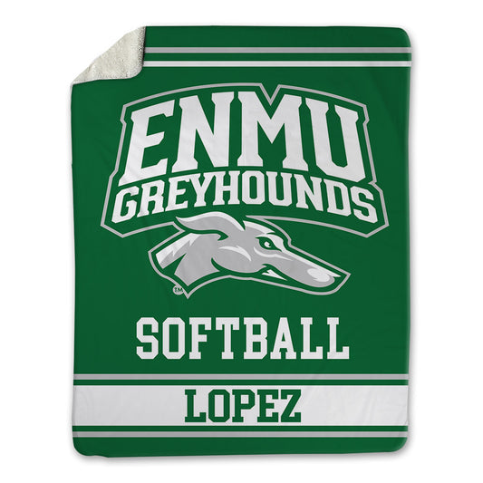 ENMU - NCAA Softball : Giazza Lopez - Blanket-0