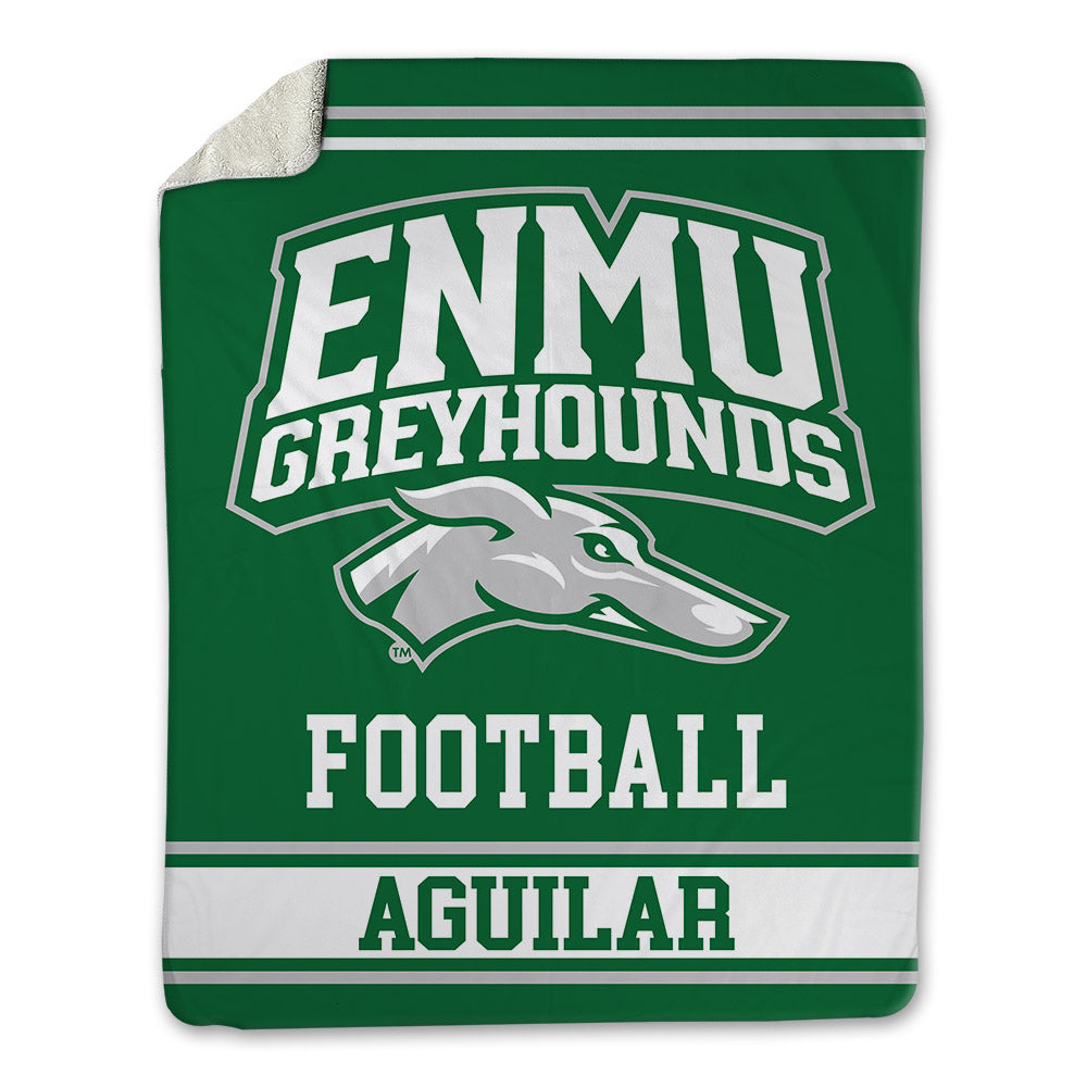ENMU - NCAA Football : Estevan Aguilar - Blanket-0