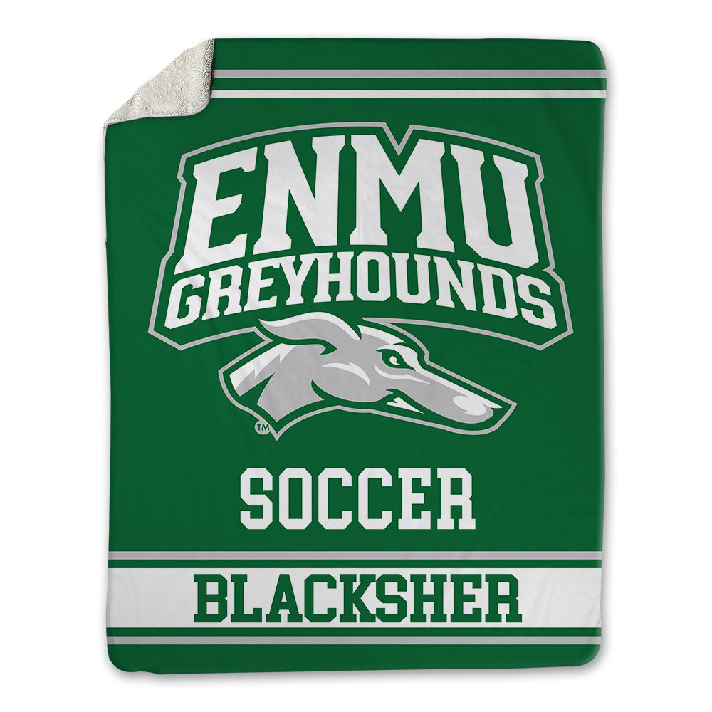 ENMU - NCAA Women's Soccer : Mia Blacksher - Blanket-0