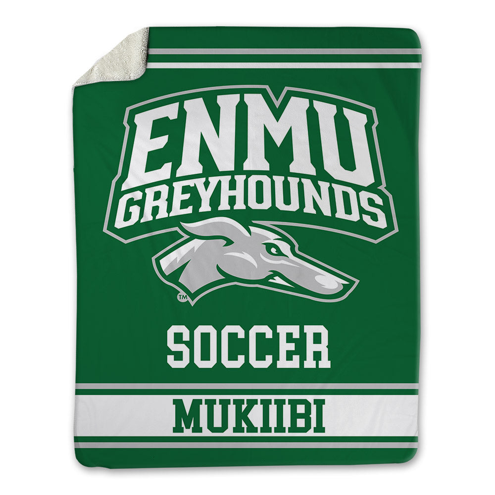 ENMU - NCAA Women's Soccer : Megan Mukiibi - Blanket-0