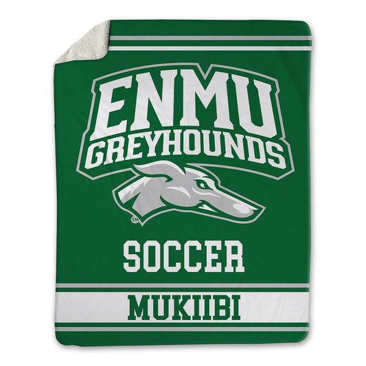 ENMU - NCAA Women's Soccer : Megan Mukiibi - Blanket-0