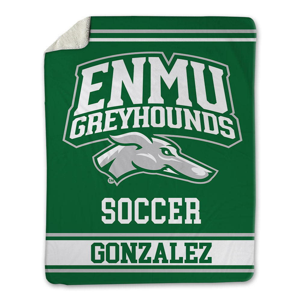 ENMU - NCAA Women's Soccer : Mariana Gonzalez - Blanket-0