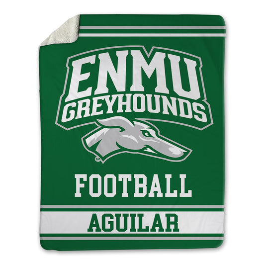 ENMU - NCAA Football : Estevan Aguilar - Blanket-0