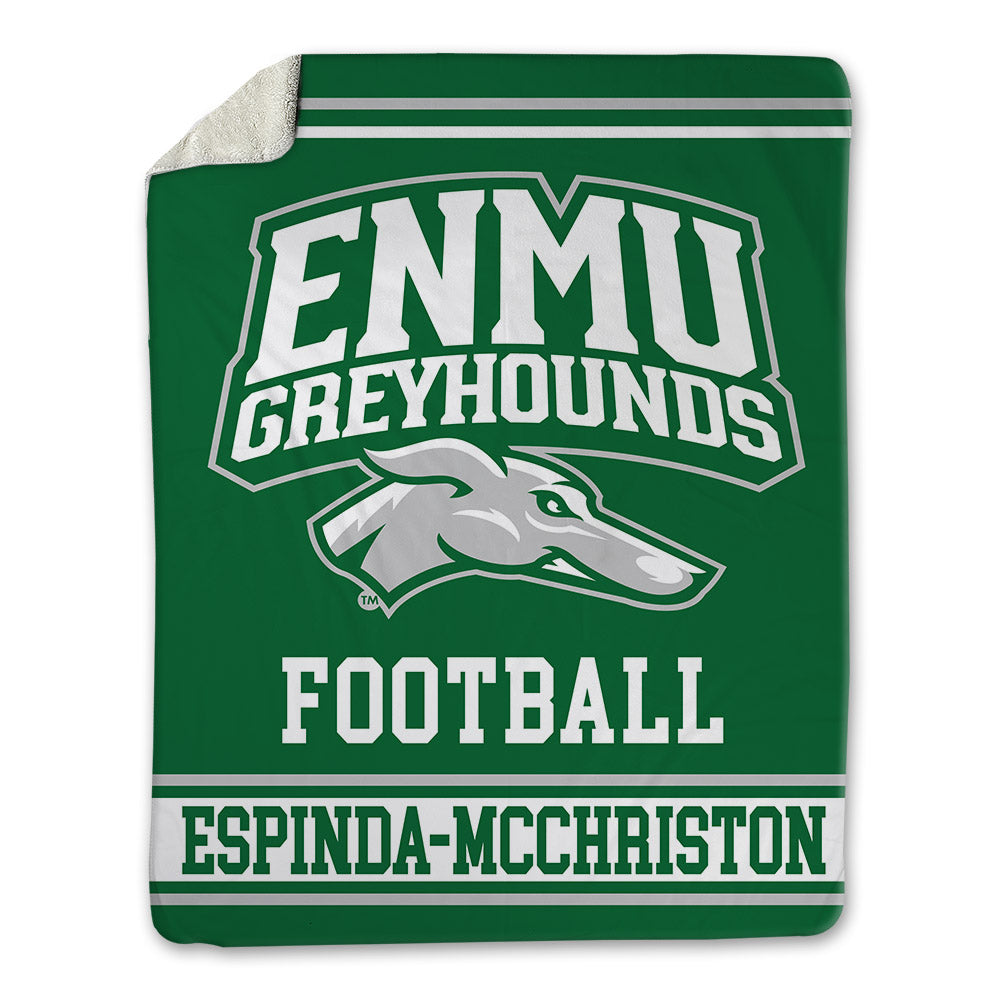 ENMU - NCAA Football : Mason Espinda-mcchriston - Blanket-0