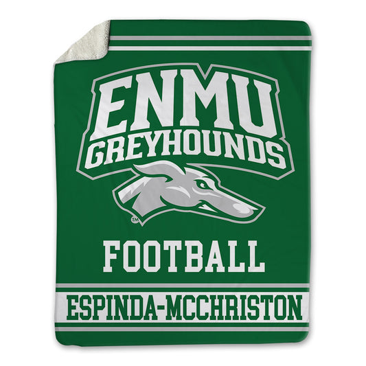 ENMU - NCAA Football : Mason Espinda-mcchriston - Blanket-0