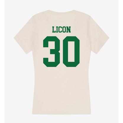 ENMU - NCAA Men's Basketball : Jesus Licon - Women's V-Neck T-Shirt-1