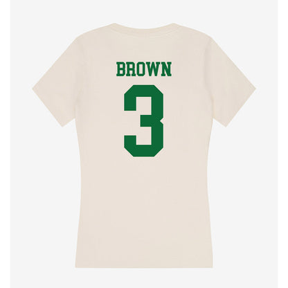 ENMU - NCAA Women's Volleyball : Imahni Brown - Women's V-Neck T-Shirt-1