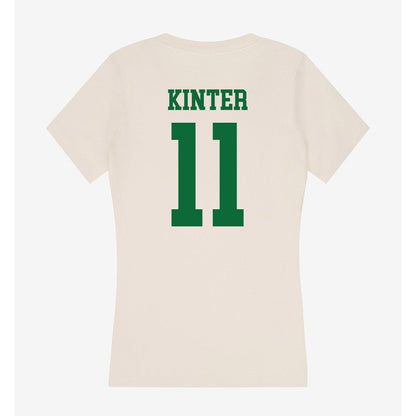 ENMU - NCAA Baseball : Logan Kinter - Women's V-Neck T-Shirt-1